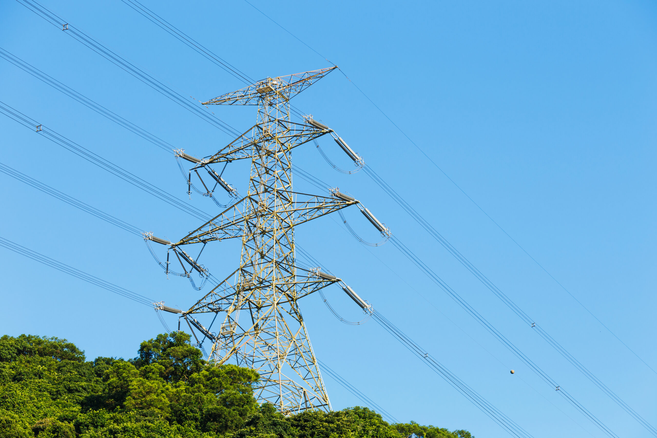 Power distribution tower Power distribution tower
